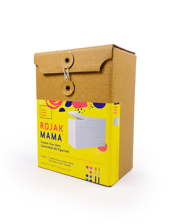 Wheniwasfour's Rojakmama Kueh Lapis Sagu Vinyl Toy