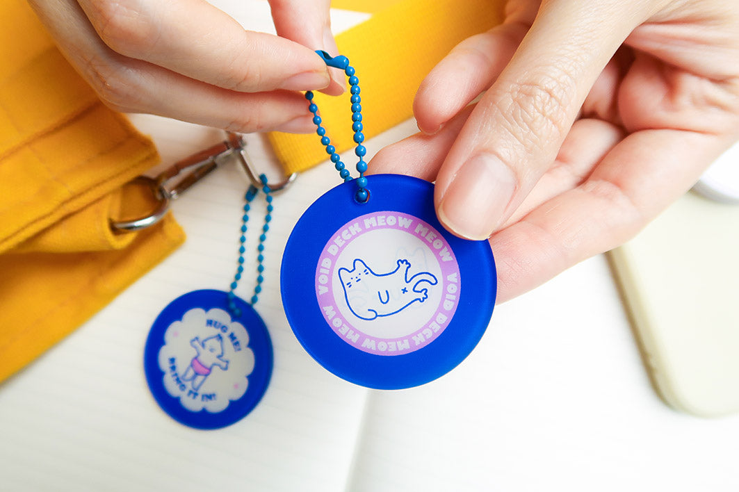 Void Deck Meow Keychain Charm - Accessories by wheniwasfour | 小时候, Singapore local artist online gift store