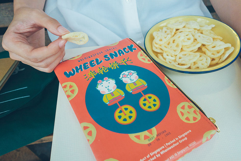 Old-School Snacks - Wheel Snack Pouch