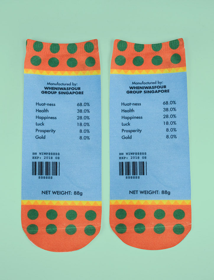 Leopard Balm socks - Apparel by wheniwasfour | 小时候, Singapore local artist online gift store