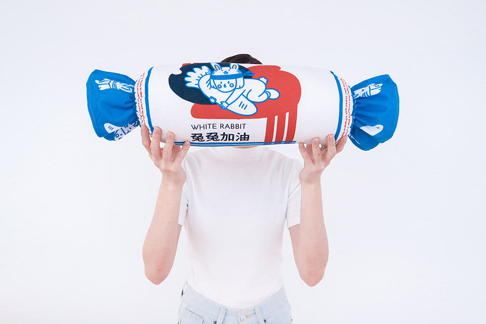 White Rabbit Sweet Plush Toy - Plushies by wheniwasfour | 小时候, Singapore local artist online gift store