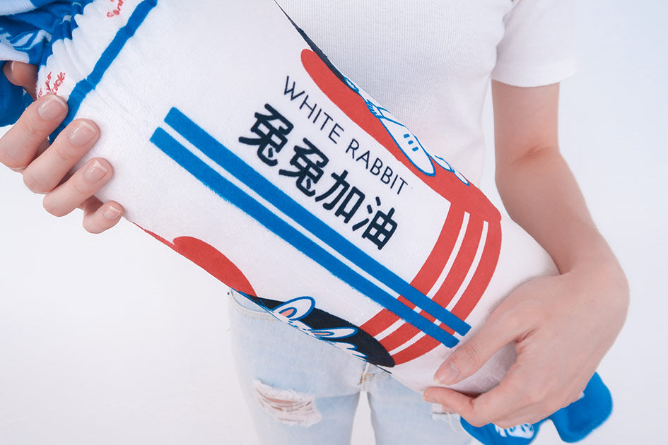 White Rabbit Sweet Plush Toy - Plushies by wheniwasfour | 小时候, Singapore local artist online gift store