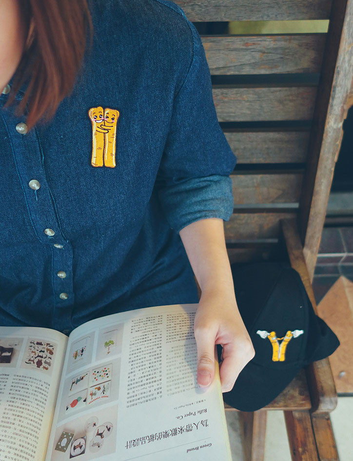 Singapore Dough Fritter Iron-On Patch