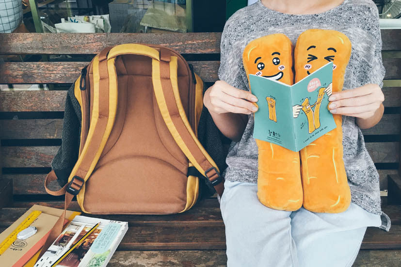 You Tiao Plushie (小油,小条） - Plushies by wheniwasfour | 小时候, Singapore local artist online gift store