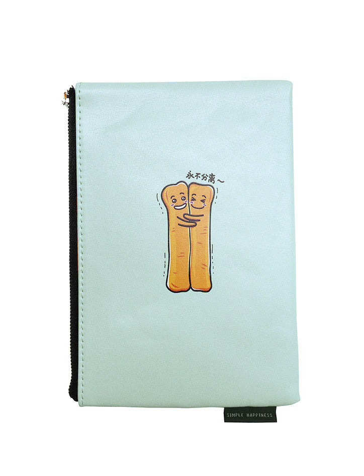 You Tiao (stuck together) Pouch - Pouch by wheniwasfour | 小时候, Singapore local artist online gift store