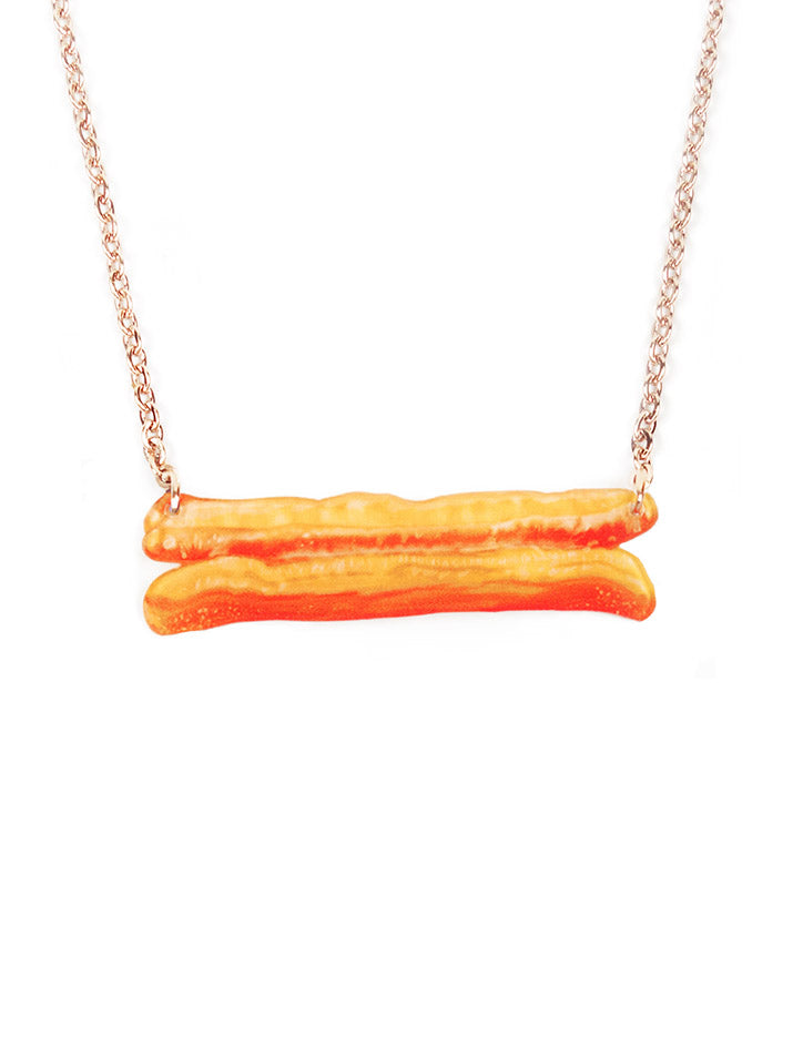 Youtiao Necklace - Accessories by wheniwasfour | 小时候, Singapore local artist online gift store