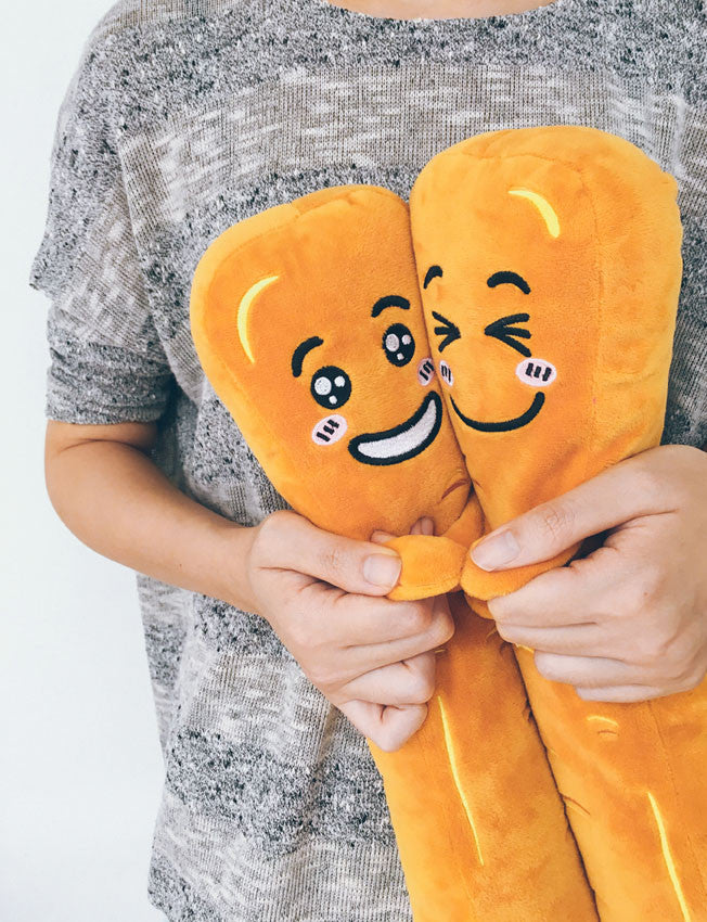 You Tiao Plushie (小油,小条） - Plushies by wheniwasfour | 小时候, Singapore local artist online gift store